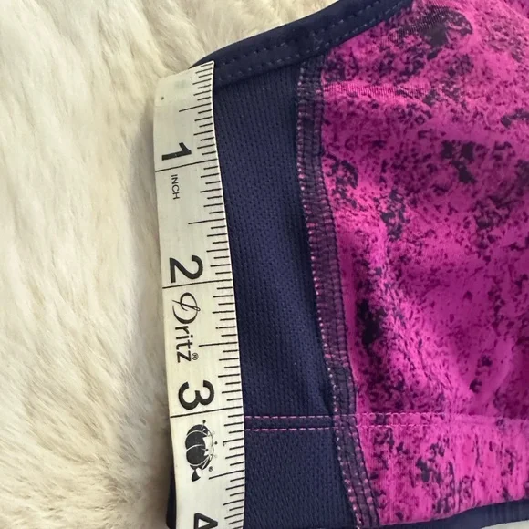 Champions XL fusia /navy blue sport bra - Picture 6 of 8